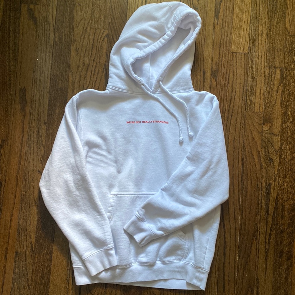 We’re Not Really Strangers Hoodie Unisex S/M